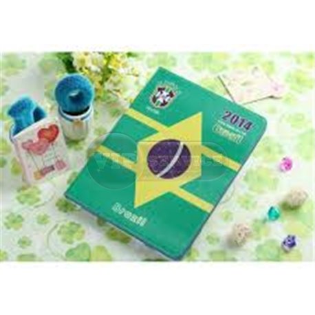 iPad Air чехол-книжка Brazil 2014 Fire World cup 