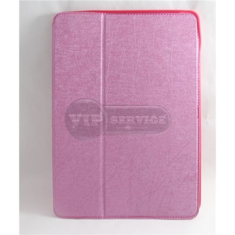 iPad Air 2 чехол-книжка, экокожа, 4 слота для пластиковых карт, розовый 