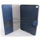 iPad Air 2 чехол-книжка, экокожа, 3 слота для пластиковых карт, на магнитной заклепке, синий
