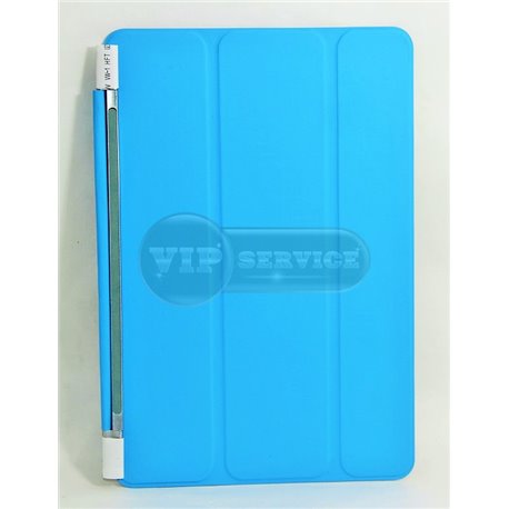 iPad mini 1/2/3 накладка,поликарбонат, голубая 