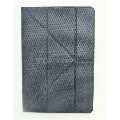 iPad mini 1/2/3 чехол-книжка Momax соты, экокожа, черный 