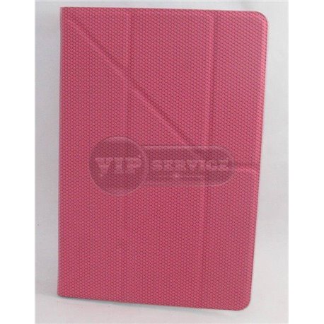 iPad mini 1/2/3 чехол-книжка Momax соты, экокожа, розовый 