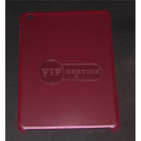 iPad mini 1/2/3 чехол-накладка, пластиковый, красный