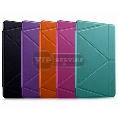 iPad Pro 9,7'' чехол-книжка ONJESS, экокожа, силиконовая основа, фиолетовый 