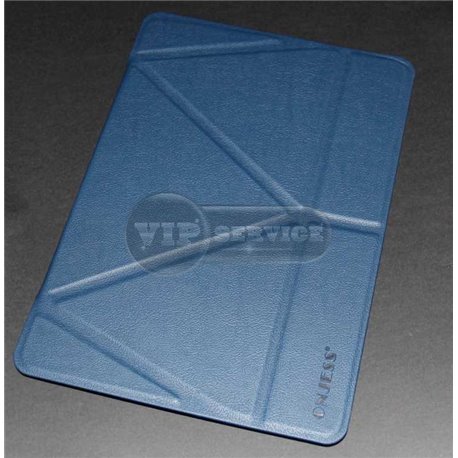 iPad Pro 12,9'' чехол-книжка ONJESS, экокожа, силиконовая основа, синий 