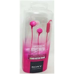 наушники Sony вакуумные розовые оригинал