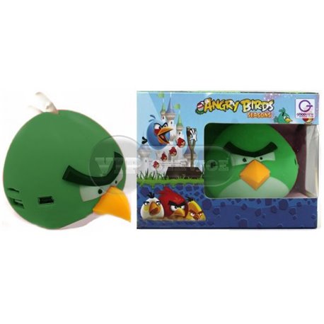 Портативная колонка Angry Birds TY-003, зеленая