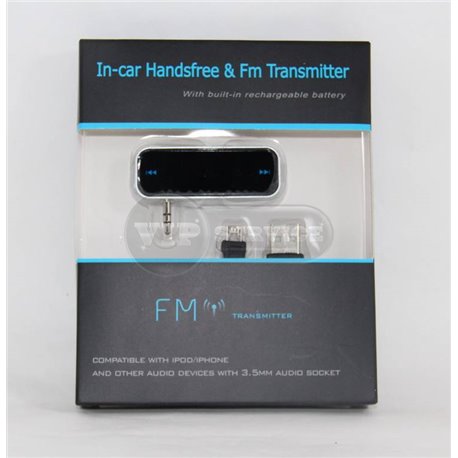 FM трансмиттер(приемник In-car Handsfree FM) 