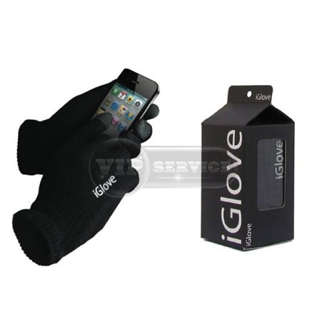 сенсорные перчатки iGlove, трикотаж, черные