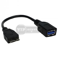 кабель OTG USB 3.0 черный 