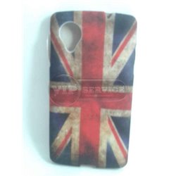 Nexus 5 чехол-накладка «Флаг Великобритании», силиконовый