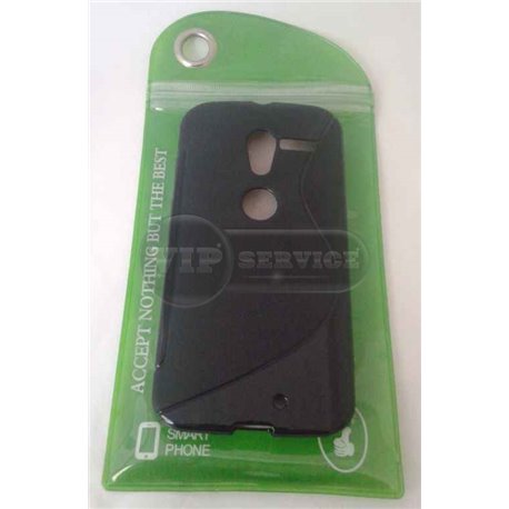XT-Phone XT1060 чехол-накладка, силиконовый волна, черный