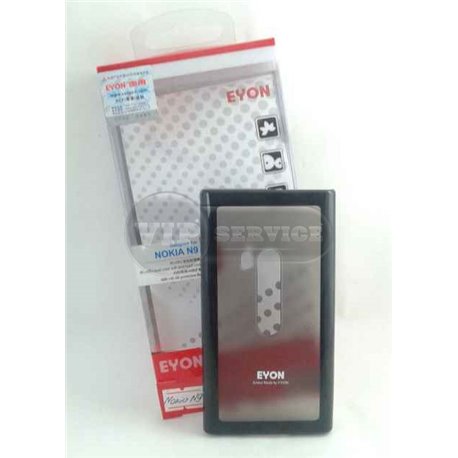 N9 чехол-накладка Eyon, пластик+силикон, черный