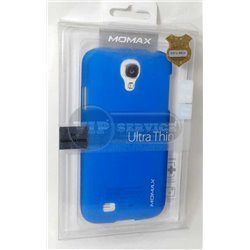 S4 чехол-накладка Momax Ultra Thin, пластиковый, синий 