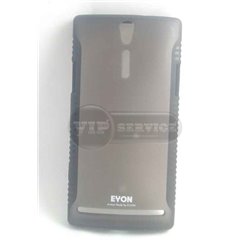 чехол-накладка Sony S LT26i Eyon черный силиконовый