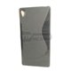 Z5 Premium чехол-накладка, силиконовый волна, черный