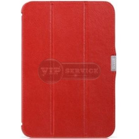 Tab 3 10.1'' P5210 чехол-книжка iCarer, экокожа, красный 