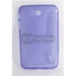 чехол-накладка Samsung Tab 3 7.0'' Wave фиолетовый силиконовый