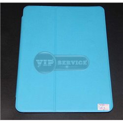 чехол-книжка Samsung Tab 4 T530 голубой экокожа