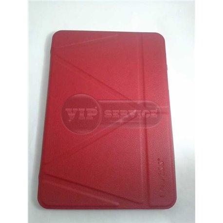 Tab S2 9.7'' T815 чехол-книжка ONJESS, экокожа, силиконовая основа, красный 
