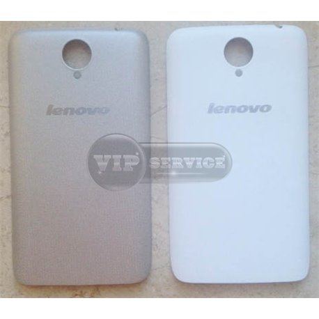 Lenovo S820 задняя крышка, серебристая 